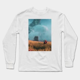 Valheim plains Long Sleeve T-Shirt